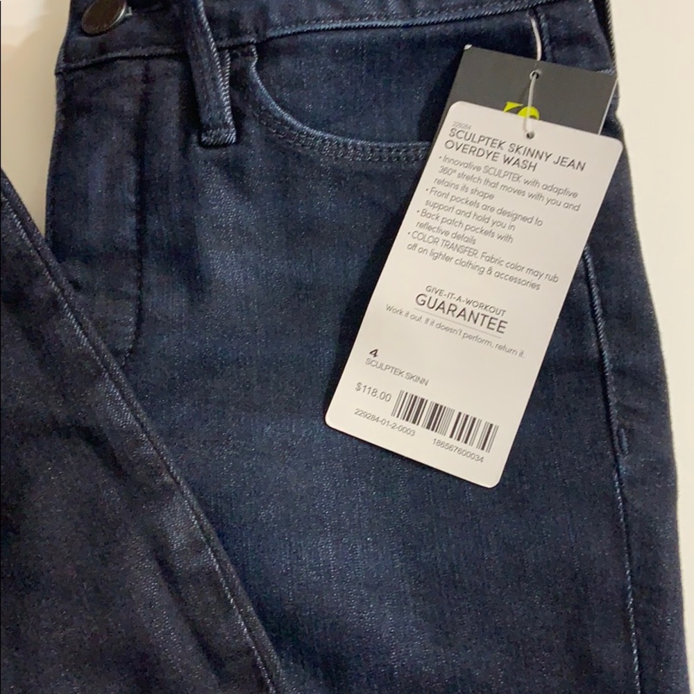 ATHLETA Sculptek Skinny Jean Overdye Wash NWT - Picture 5 of 5